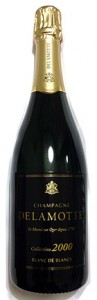 bottiglia di Blanc de blancs Collection 2000