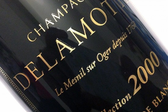 degustazione champagne delamotte collection 2000