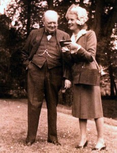 Winston Churchill e Odette Pol Roger