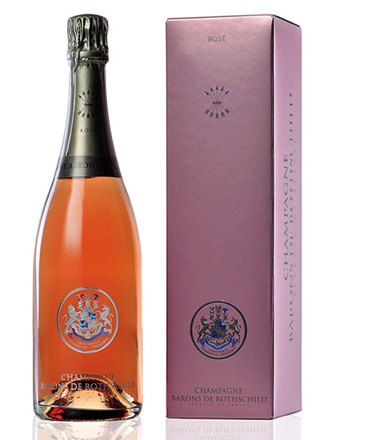 champagne Barons de Rothschild rosé