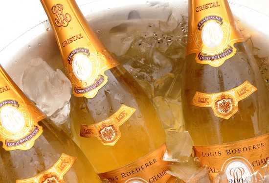 bottiglie champagne cristal 1995