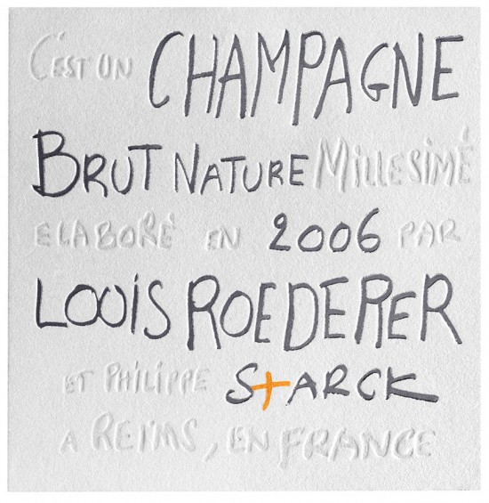 champagne louis roederer brut nature 2006