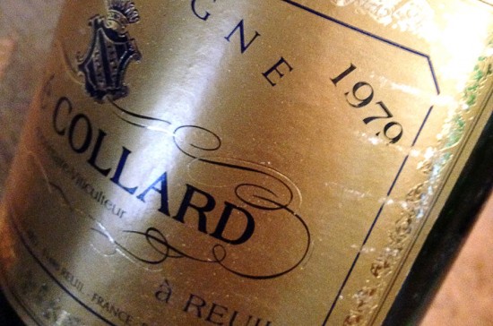 bottiglia champagne collard picard Brut 1979