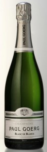 bottiglia champagne Paul Goerg blanc del blancs