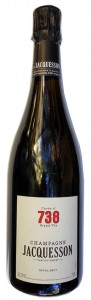 bottiglia champagne Jacquesson Cuvée 738