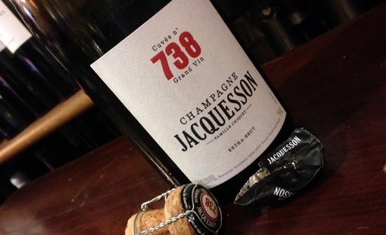 bottiglia champagne Jacquesson Cuvée 738
