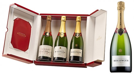 cofanetto champagne bollinger