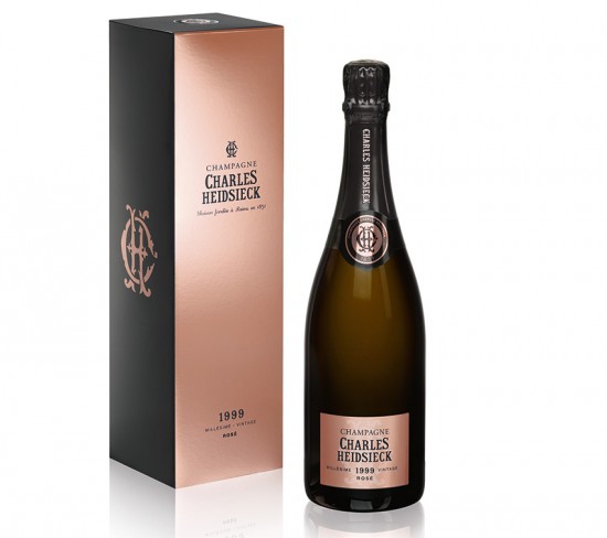 Charles Heidsieck rosé 1999 in degustazione