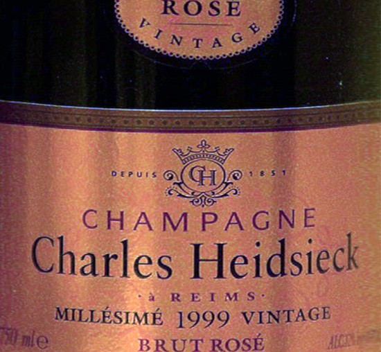 charles heidsieck rosé 1999