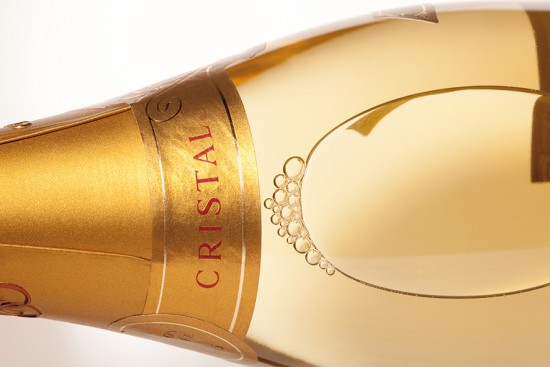 bottiglia champagne cristal