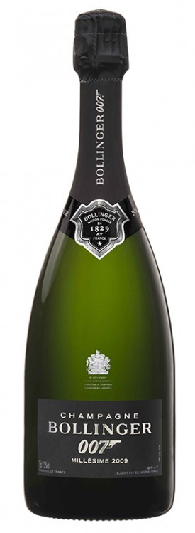 Bottiglia champagne Bollinger 007 Millésime 2009