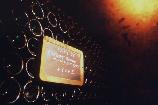 champagne mumm collection du chef de cave