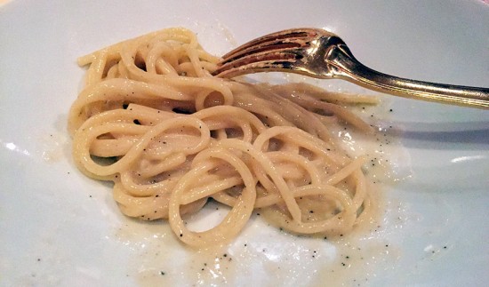 Spaghetti cacio e pepe (secondo Heinz…)