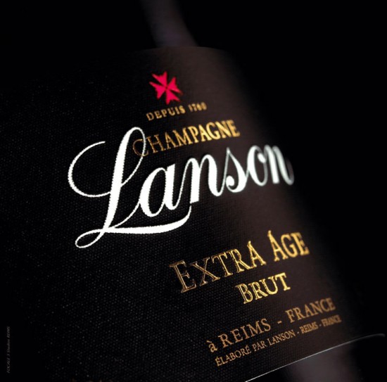 champagne lanson Extra Age