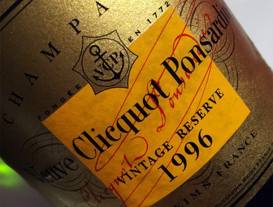 Veuve clicquot Vintage 1996