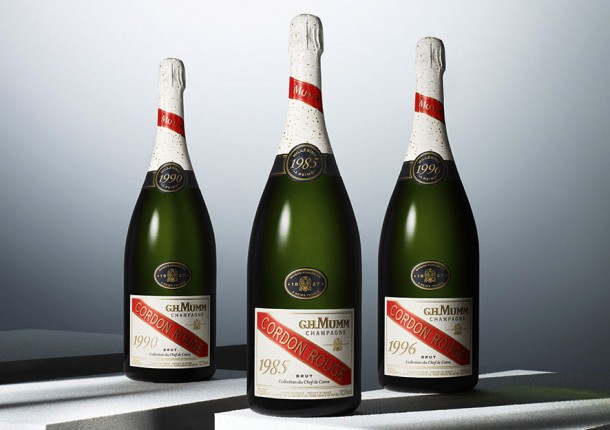 Le tre annate Collection du Chef de Cave di Mumm