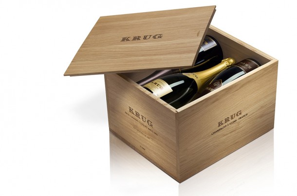 Cassetta in tiratura limitata Krug Les Créations de 2002.