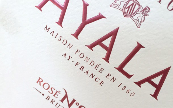 Etichetta Ayala Rosé N°8