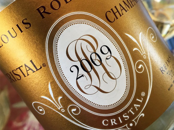 Champagne Cristal 2009 in degustazione