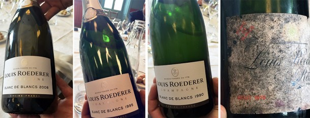 verticale Louis Roederer Blanc de Blancs