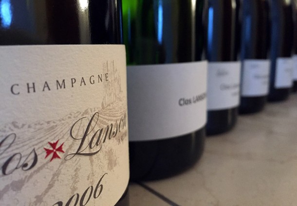 verticale champagne clos Lanson