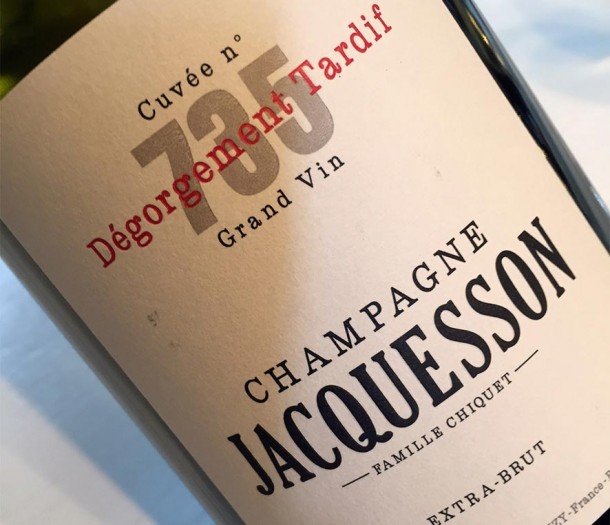 champagne jacquesson cuvée 735 DT