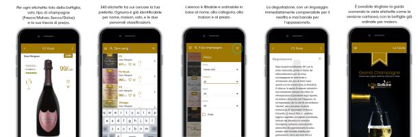 Schermate app Grandi Champagne