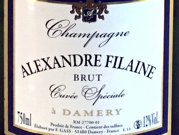 champagne alexandre filaine brut