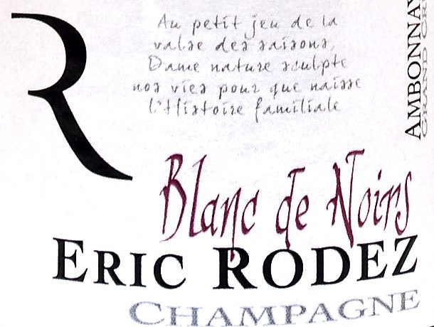 champagne eric rodez blanc de noirs