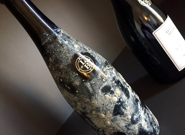 Bottiglia Leclerc Briant Brut Réserve maturata in mare