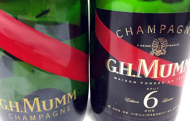 champagne mumm édition limitée 6 ans