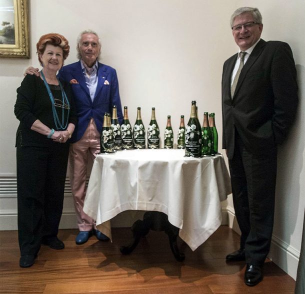 Annie Féolde, Giorgio Pinchiorri e lo chef de cave Hervé Deschamps