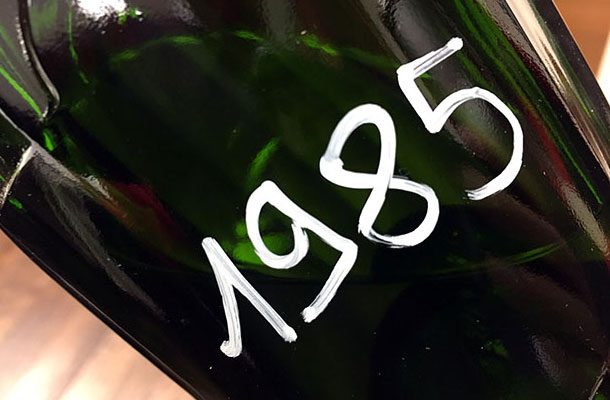 Mumm Lalon 1985 degustazione in verticale