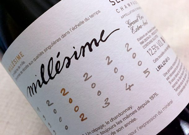 Selosse Millésime 2002