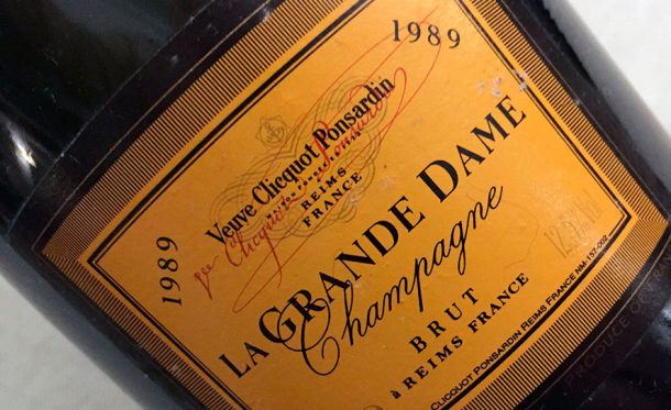 champagne Veuve Clicquot La Grande Dame 1989