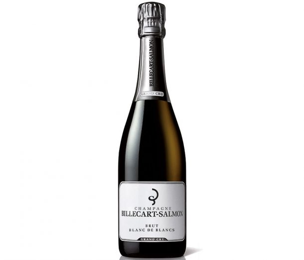 Bottiglia di champagne Billerait Salmon blanc de blancs