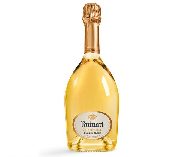 Bottiglia di champagne Ruinart blanc de blancs