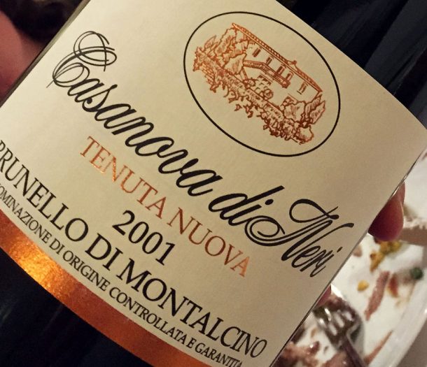 Brunello Tenuta Nuova 2001