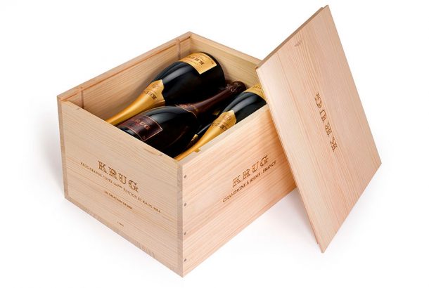 Cassetta legno Krug ‘Les Créations de 2004’