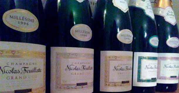 Linea champagne Grand Cru di Nicolas Feuillatte