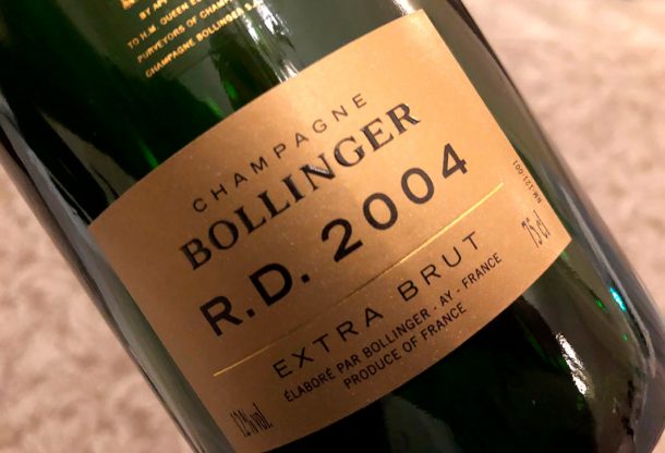 Champagne Bollinger R.D. 2004