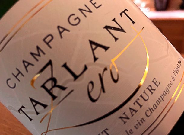 Degustazione champagne Tarlant Zéro