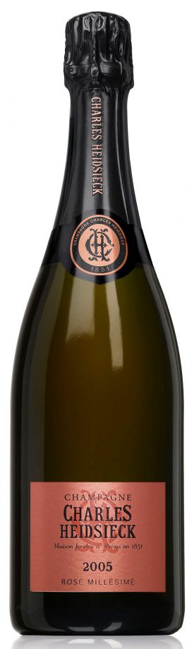 Bottiglia di Charles Heidsieck Rose Réserve 2005