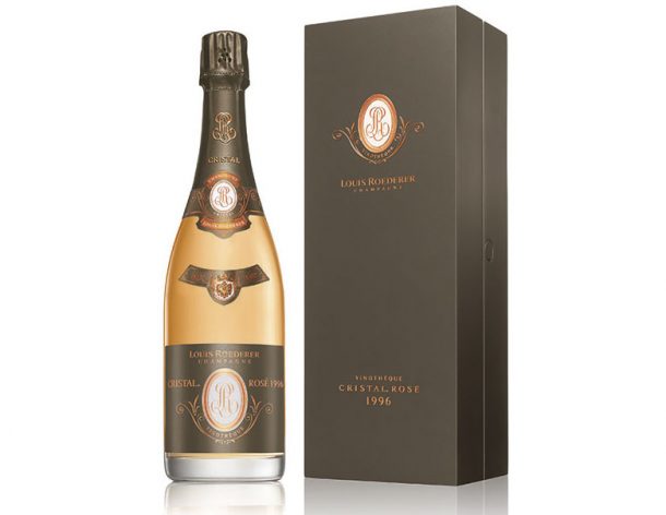 Cristal Rosé Vinothèque 1996