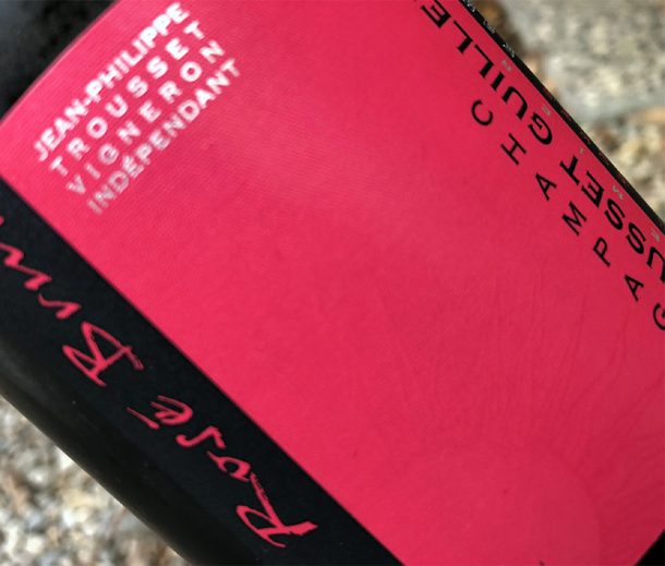 champagne rosé Trousset-Guillemart