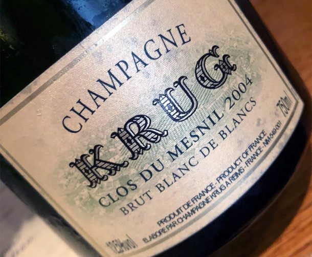 krug clos du mesnil 2004