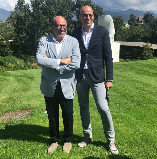 Maurizio Zanella e il suo abile ‘chef de cave’ Stefano Capelli