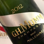 Recensione champagne Mumm millemimato 2012