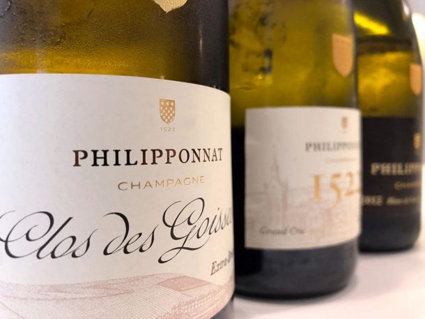 Champagne Philipponnat in degustazione