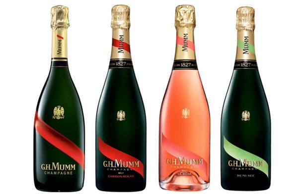 Nuove bottiglie G.H. Mumm